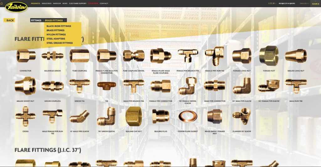 Fairview-fittings-web-design-project