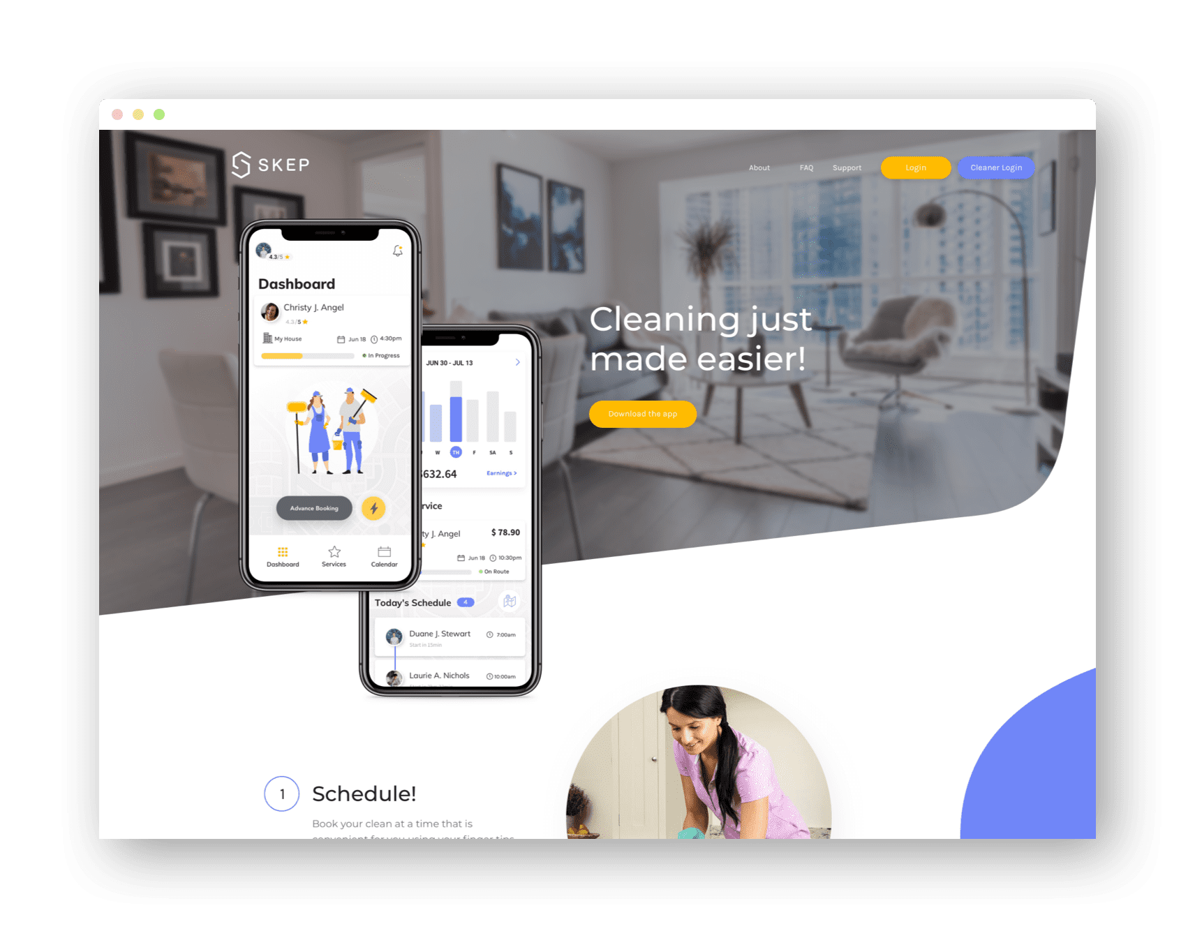 Skep microsite