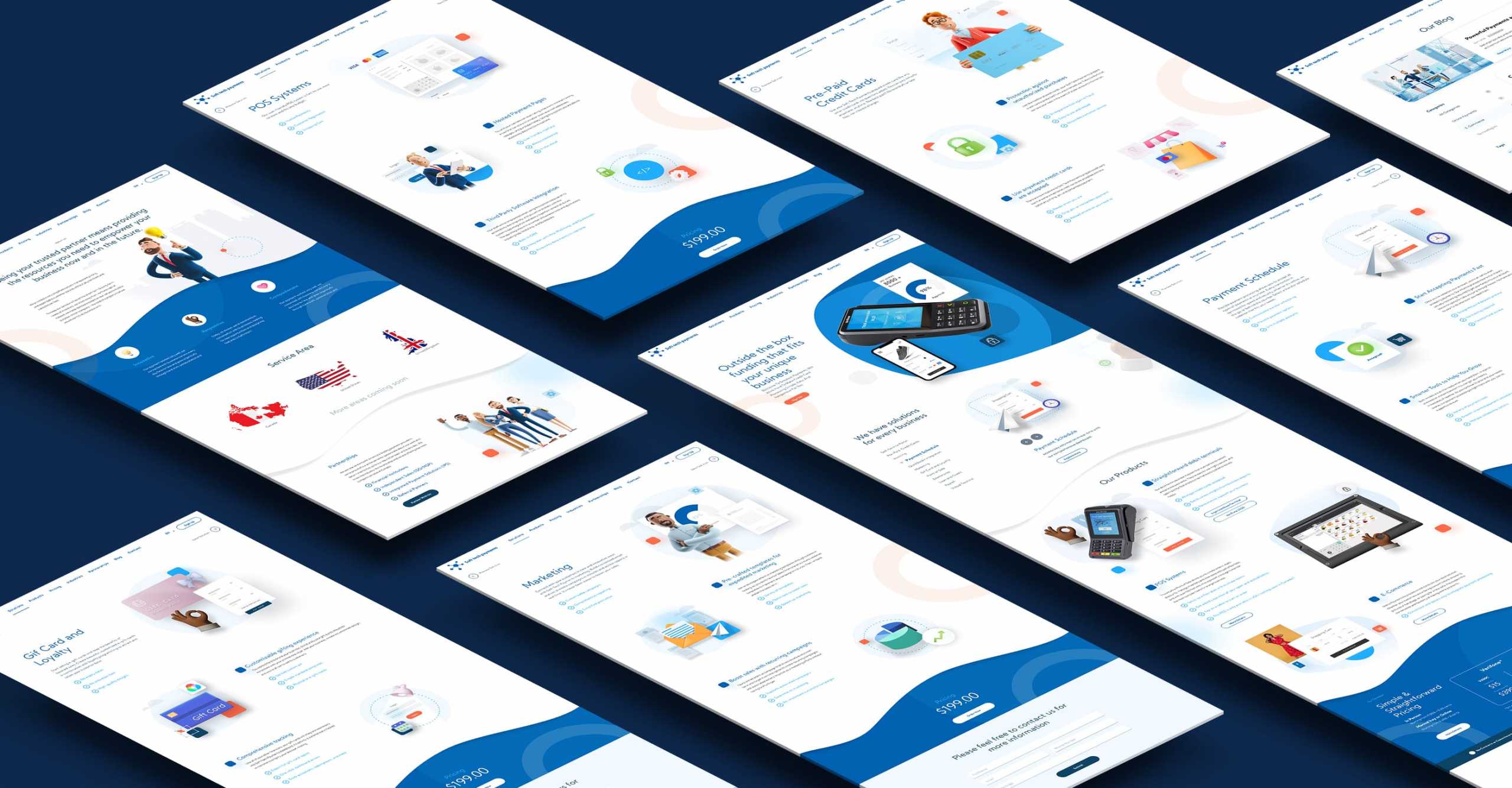 SoftTech Payment website overview