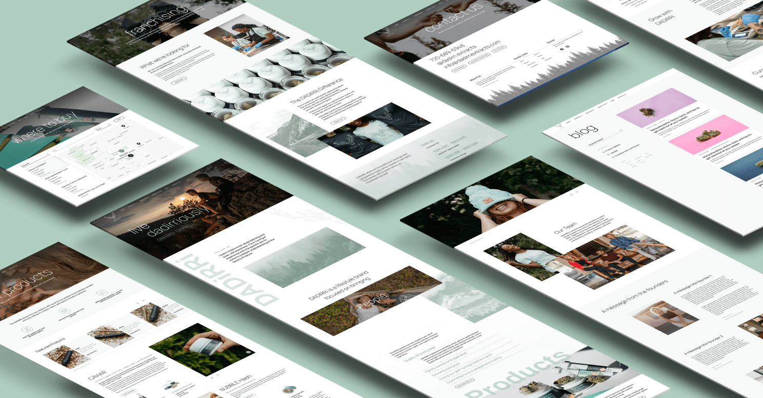 DADiRRi isometric UI screens