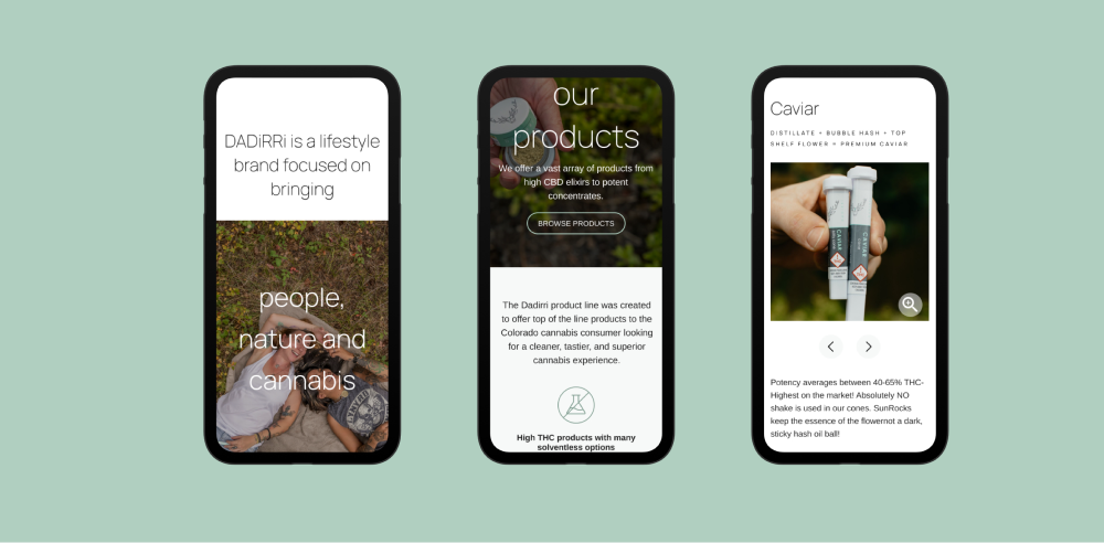 DADiRRi responsive screens