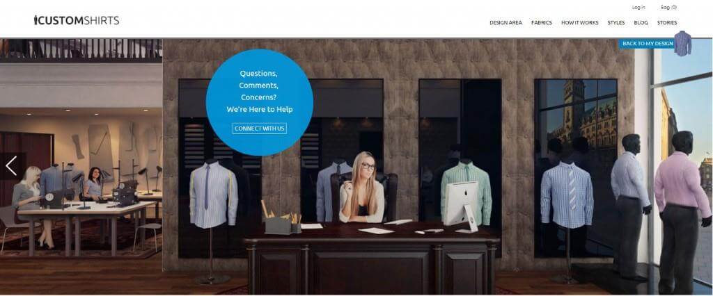 3D Visualization Sample ICUSTOMSHIRTS-3D-interior-design
