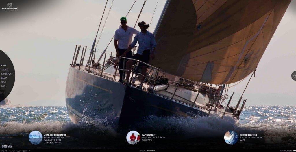 Wild Expeditions homepage